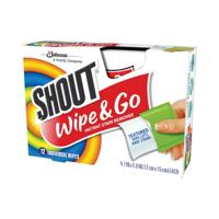 Shout Wipe + Go 12x12 Wipes Pack of 144 686661