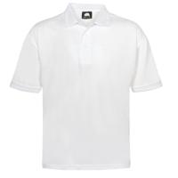ORN Oriole Wicking Polo Shirt Unisex White 2XL 1190.WH.2XL