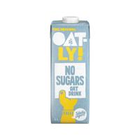 Oatly No Sugars Oat Drink 1 Litre (Pack of 6)