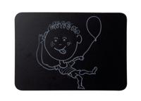 Bi-Office Frameless Chalkboard Double-Sided Washable Black Surface A3 Pk of 5 MB8125397