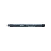 Pentel Pointliner Pigment Liner 0.1mm Black (Pack of 12) S20P-1A