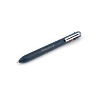 Pentel iZee 4 Colours Ballpoint Pen Dark Blue Barrel (Pack of 12) BXC470-DC