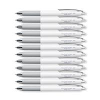 Pentel Floatune Retractable Rollerball 0.8mm Black Pack of 12 BY208-AX