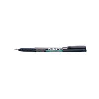 Pentel Permanent Marker Super Fine Black (Pack of 12) NMF50-A