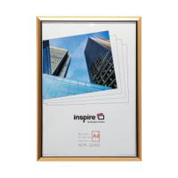 Hampton Easyloader Certificate Photo Frame A4 Plexi Gold EASA4GLD