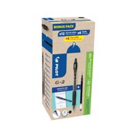 Pilot G-2 Gel Ink Rollerball Pens/Refills 12 Pens + 12 Refills Black (Pack of 24) WLT556176
