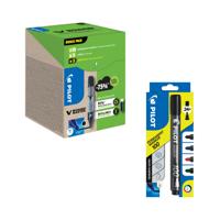 Pilot V-Board Master Chisel Tip Medium Black (Pack of 10) + FOC Assorted Markers