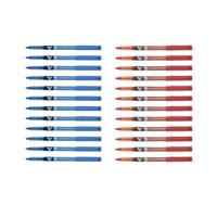 Pilot V5 Hi-Tecpoint Rollerball Buy 12 Blu Pens Get 12 V5 Red Pens FOC