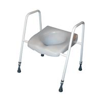 Aidapt President Raised Toilet Seat and Frame VR219