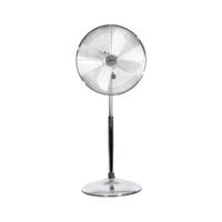 Igenix 16 Inch Pedestal Fan 3 Speed Chrome DF1660