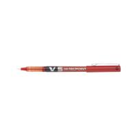 Pilot V5 Hi-Tecpoint Ultra RollerballxFine Red (Pack of 12) BXV502