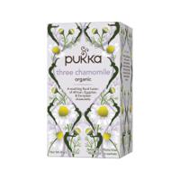 Pukka Three Chamomile Tea Bags Organic (Pack of 20) 05060229012579