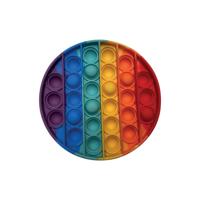 Pop Fidget Pad Round Multicoloured 1260mm Diameter POPRM