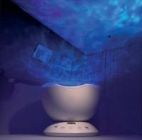 Ocean Wave Projector Lamp White SOWPM