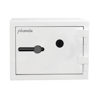Phoenix Fortress High Security Safe Size 2 22L + Key Lock White SS1452K