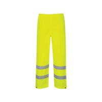 Portwest Hi Vis Rain Traffic Trousers 3XL Yellow