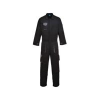Portwest Texo Contrast Coverall Black 3XL TX15BKRXXXL