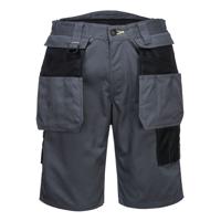 Portwest PW3 Holster Work Shorts 30 Zoom Gry/Blk