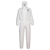 Portwest Biztex Pro Coverall Type 5/6 White Medium ST90WHRM