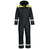 Portwest Pw3 Winter Coverall Black/Yellow Medium PW353BKYM
