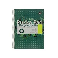 Pukka Pad Recycled Ruled Wirebound Notebook 110 Pages A4 (3 Pack) RCA4100