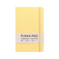 Pukka Pad Academic Diary 24/25 Pastel Yellow 9971-ACD