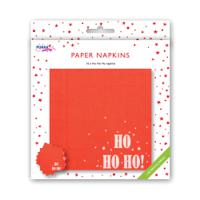 Pukka Party Napkins 2-Ply Ho Ho Ho Design (Pack of 16) PTY555