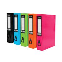 Pukka Brights Box File Foolscap Assorted (10 Pack) BR-9450