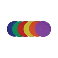 Sequence Discs Floor Markers Vinyl Assorted (Pack of 6) PP-15615-C06