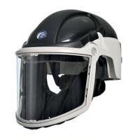 PureFlo PAPR with Face Shield and Hard Hat Black