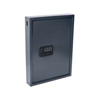 Pavo Magnettag Steel Key Cabinet 50 Key Capacity Dark Grey DF77701