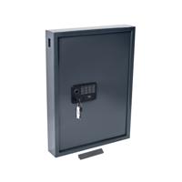 Pavo Magnettag Steel Key Cabinet 50 Key Capacity Dark Grey DF77701