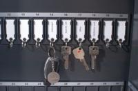 Pavo Magnettag Steel Key Cabinet 50 Key Capacity Dark Grey DF77701