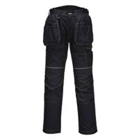 Portwest PW3 Stretch Holster Work Trousers 28 Blk