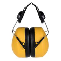 Portwest Clip-On Ear Defenders Yellow (Pack of 10)