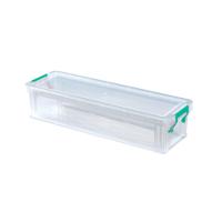 StoreStack 2.2 Litre Storage Box W370xD110xH80mm Clear RB75896