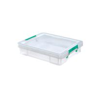 StoreStack 9 Litre Storage Box W430xD360xH90mm Clear RB75897