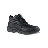 Rock Fall ProMan Utah Chukka Safety Boot Black 10.5