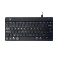 R-Go Compact Break Wired Keyboard UK Qwerty Black RGOCOUKWDBL