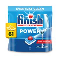 Finish Power All In One Dishwasher Tablets Lemon Pack of 61 3311081