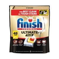 Finish Ultimate+ Dishwasher Tablets 48 Tablets Lemon Pack of 6 GB-ADS