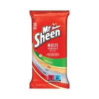 Mr Sheen Multi Surface Wipes Spring Fresh x30 Wipes (Pack of 10) 331577