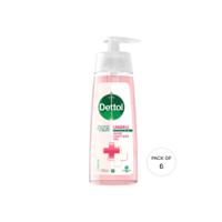 Dettol Hand Sanitiser Gel Pump 200ml Camomile (Pack of 6) 3180295