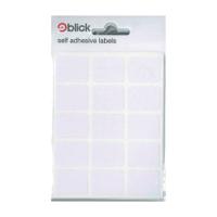 Blick White Labels 19x25mm (2100 Pack) RS001652