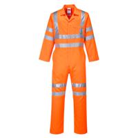 Portwest Hi Vis Polycotton Service Coverall M Orange Tall