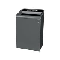 Rubbermaid Configure Container with General Waste Label 125L Black 2154762