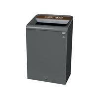 Rubbermaid Configure Container with Landfill Waste Label 125L Black 2154764
