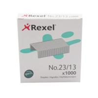 Rexel No 23 Staples 13mm (Pack of 1000) 2101053