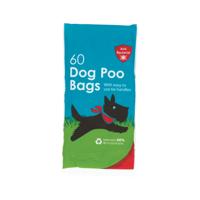 Safewrap Antibacterial Tie Handle Dog Poo Bags (Pack of 60) RY11532-S