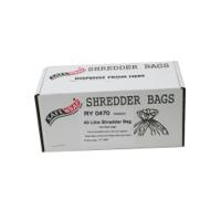 Safewrap Shredder Bag 40 Litre Clear (Pack of 100) RY0470